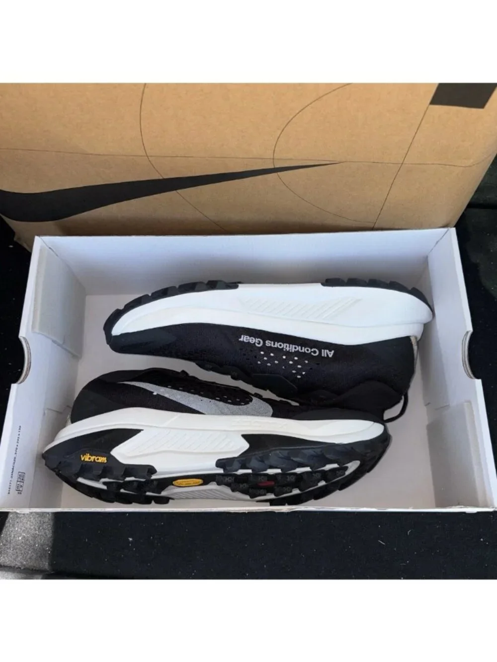 NEW Nike ZoomX ACG Zegama Black Anthracite White HV8113-001 Men Size 11